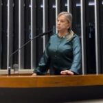 Madga Moffato (PRD), rebate na Câmara dos Deputados a nova taxa para aos turistas de Caldas Novas.