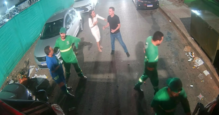 Motorista da coleta de lixo é agredido durante serviço no Setor Bueno, em Goiânia