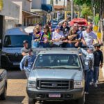 Daniel Vilela percorre municípios do Vale do São Patrício em agenda com candidatos ao Senado e aliados